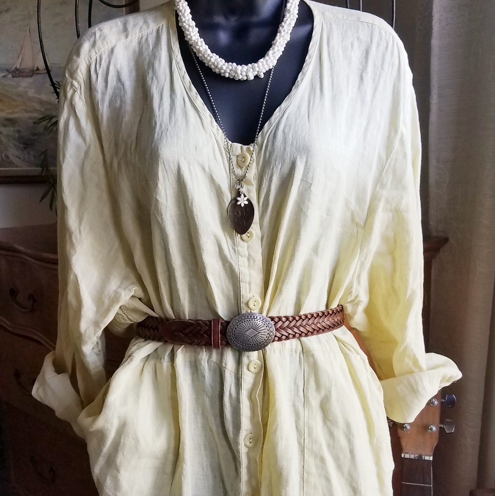 Flax linen shirt